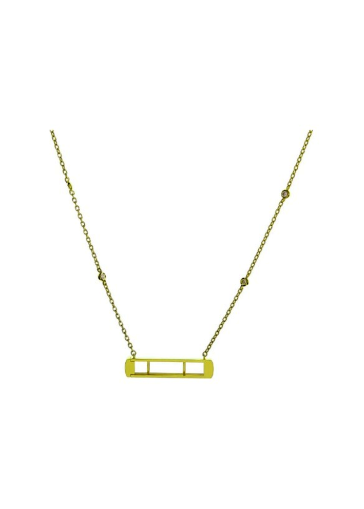 Buy Necklace RF Iconic motion White Gold, Yellow – premium necklaces by ZhannaKanGroup