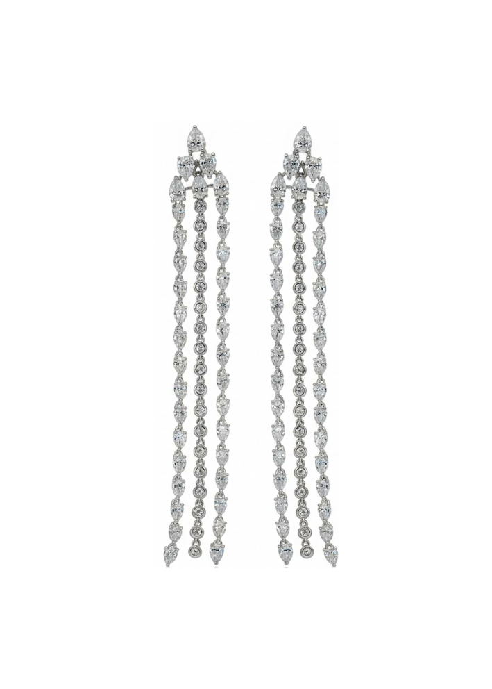 Купить Серьги Crivelli Bride Белое золото – премиальные ZhannaKanGroup