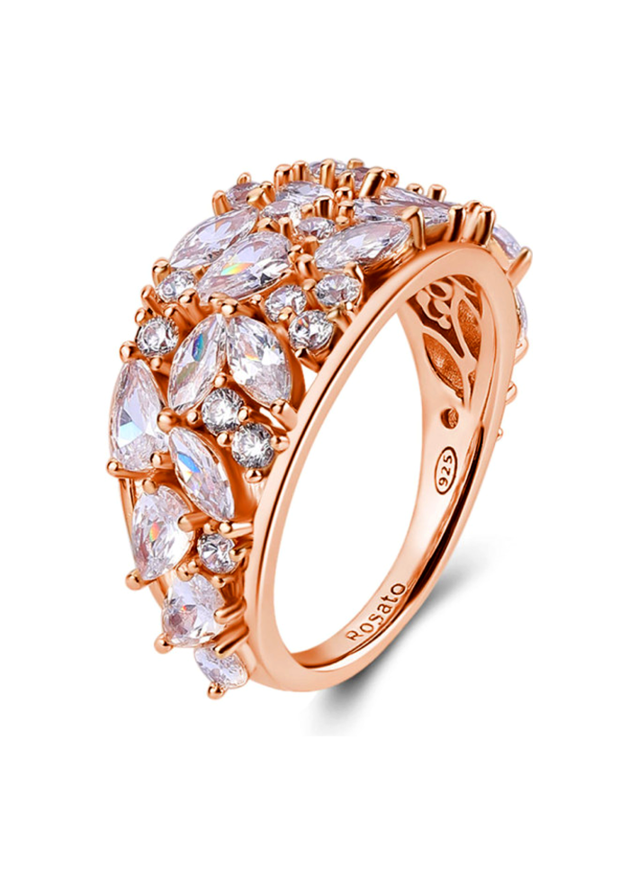 Купить Кольцо Rosato Gemma Серебро – премиальные кольца ZhannaKanGroup