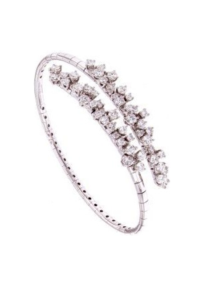 Купить Браслет Damiani Mimosa Flexi Белое золото – премиальные браслеты ZhannaKanGroup