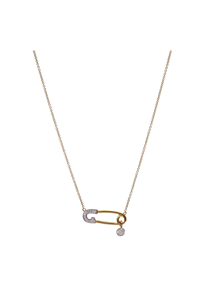 Купить Колье Aspire Pin Желтое золото – премиальные ZhannaKanGroup