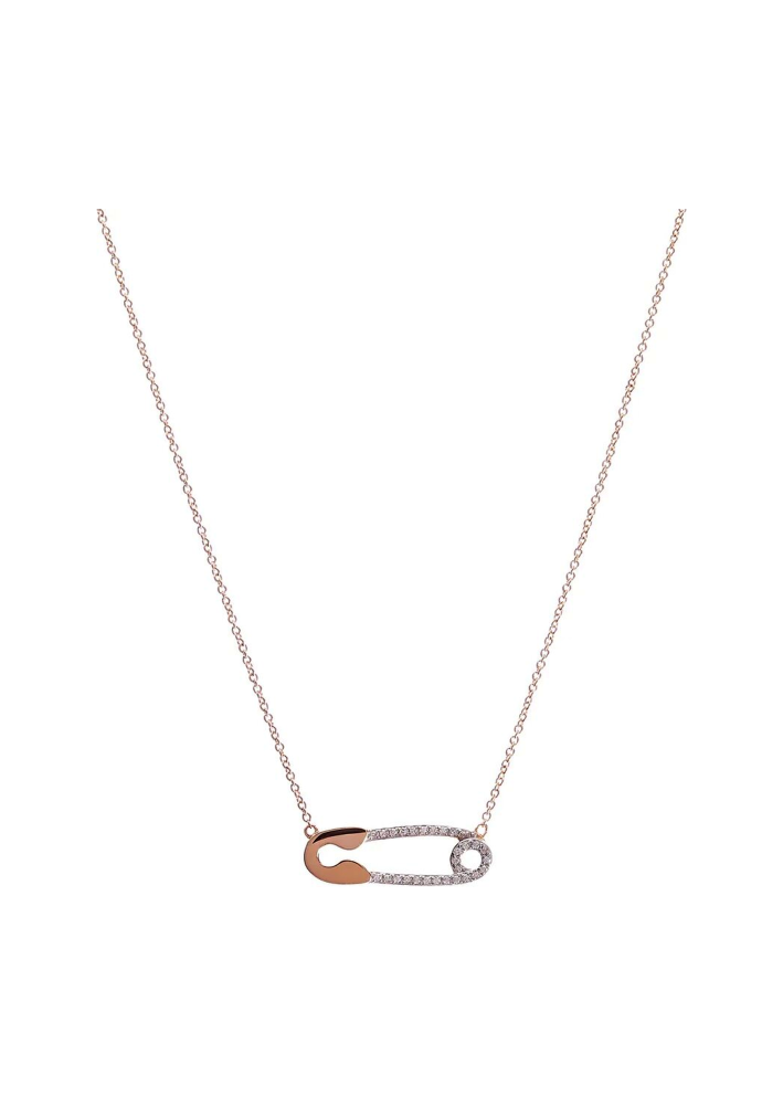Купить Колье Aspire Pin Розовое золото – премиальные ZhannaKanGroup