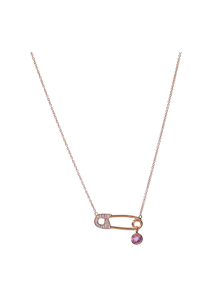 Купить Колье Aspire Pin Розовое золото – премиальные ZhannaKanGroup