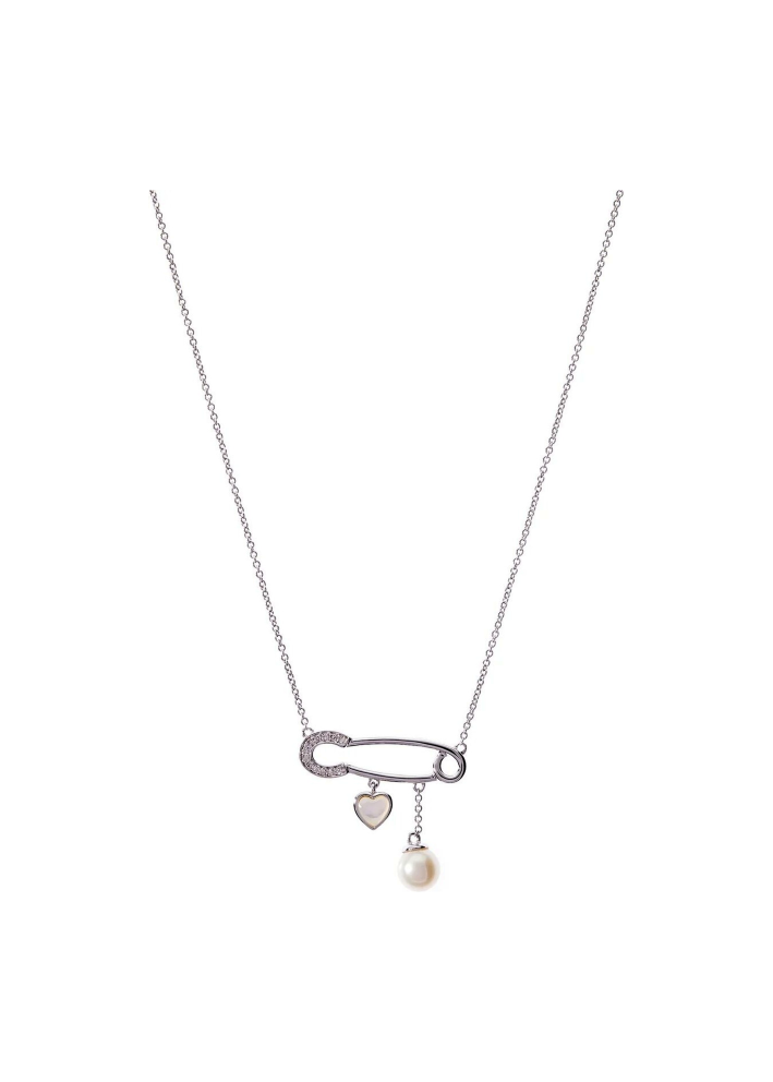 Купить Колье Aspire Pin Белое золото – премиальные ZhannaKanGroup