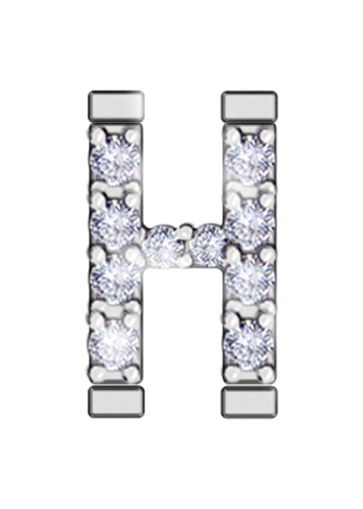 Купить Буква RF Iconic motion Белое золото – премиальные ZhannaKanGroup