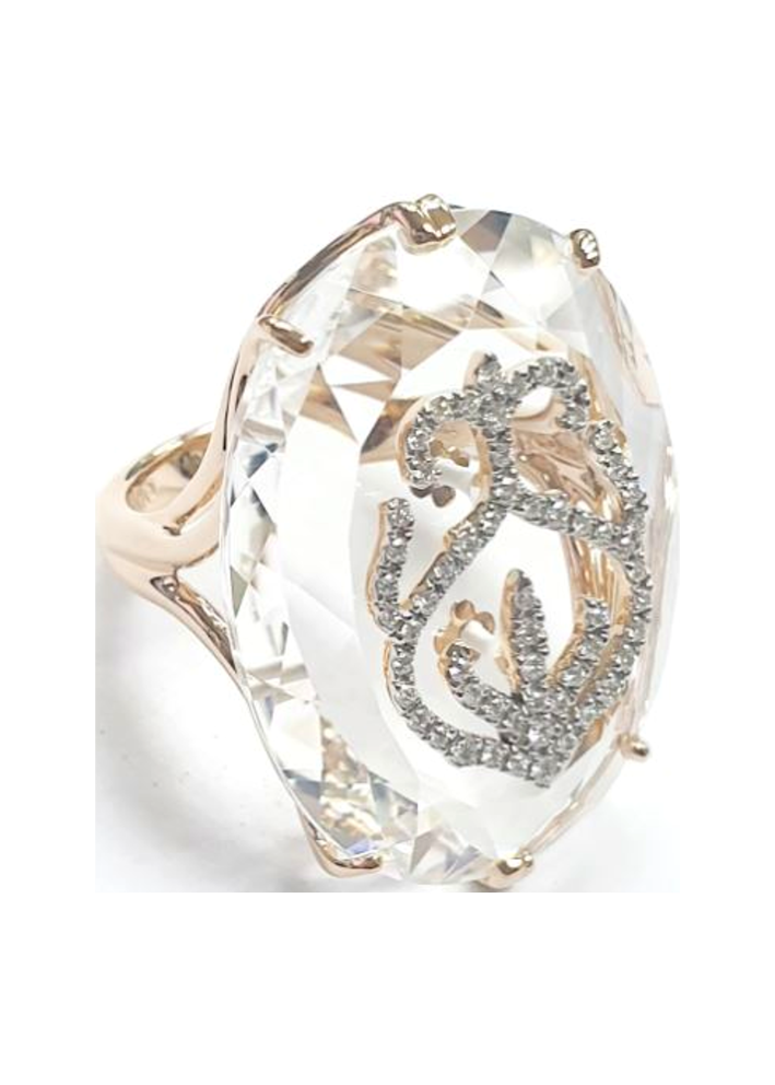 Купить Кольцо Casato Aphrodite Розовое золото – премиальные кольца ZhannaKanGroup