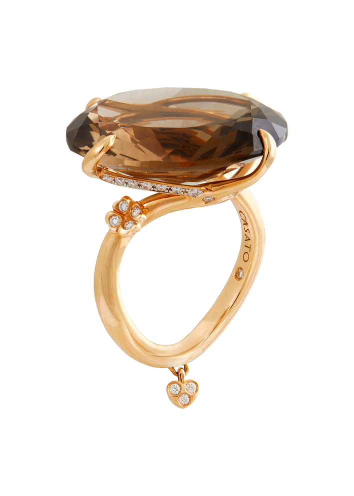 Купить Кольцо Casato Rio Розовое золото – премиальные кольца ZhannaKanGroup