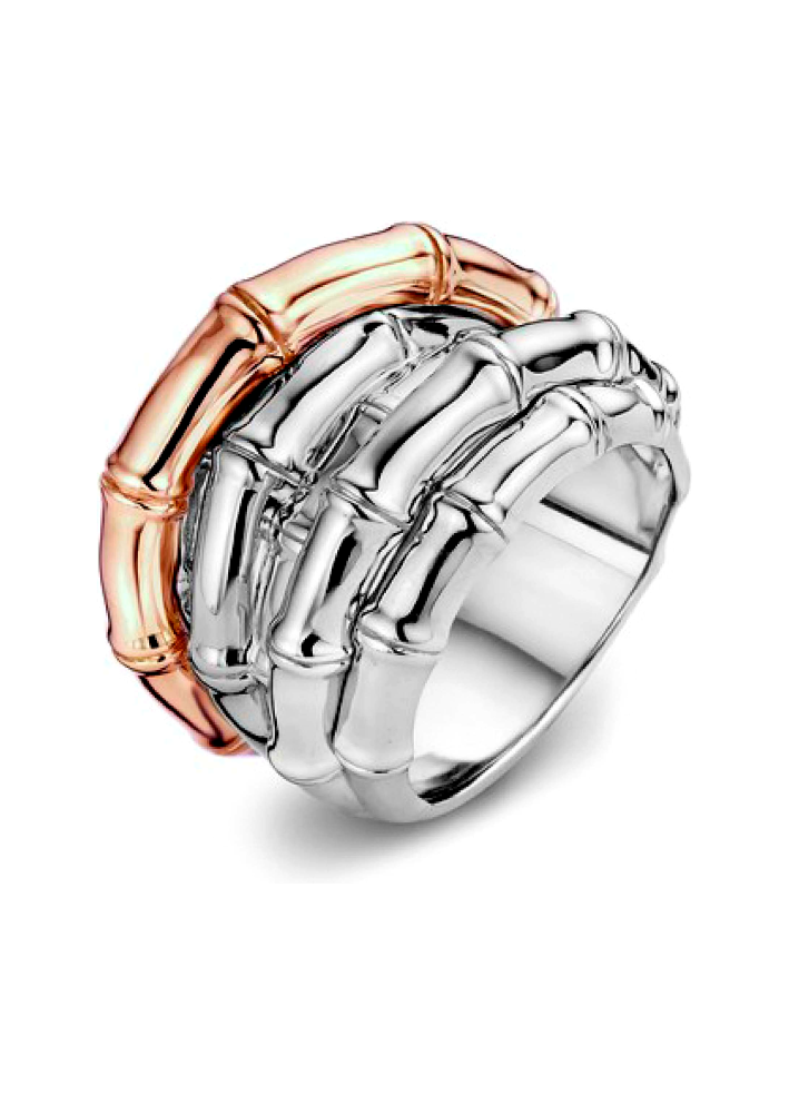 Купить Кольцо Tirisi Bamboo Серебро – премиальные кольца ZhannaKanGroup