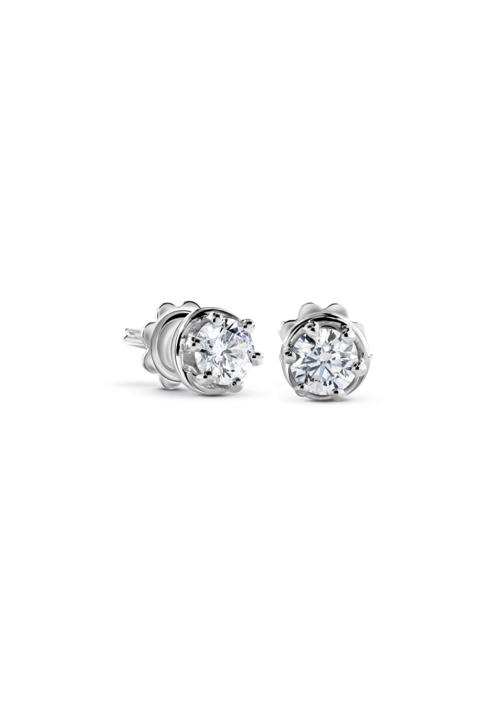 Серьги Damiani Minou Белое золото