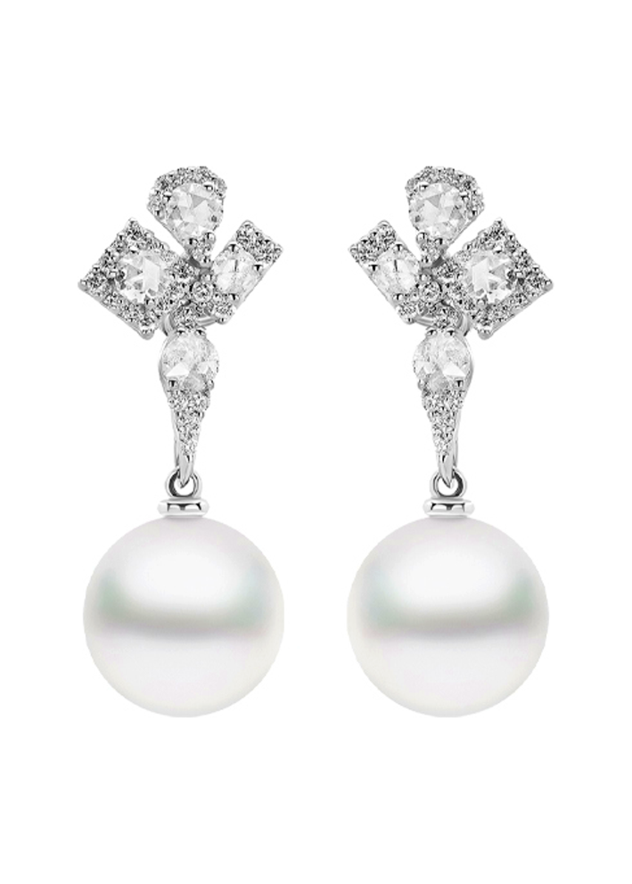 Купить Constella Серьги Utopia Miro Белое золото – премиальные ZhannaKanGroup