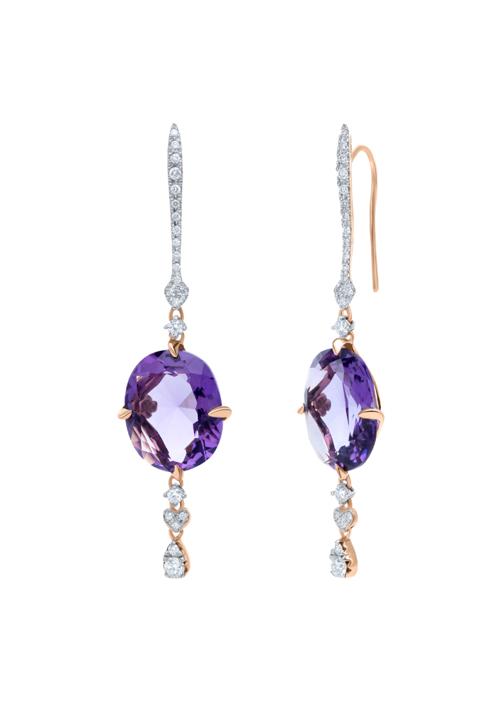 Купить Серьги Casato Rio Розовое золото – премиальные ZhannaKanGroup