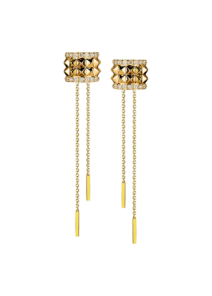 Купить Серьги RF Studs Желтое золото – премиальные ZhannaKanGroup