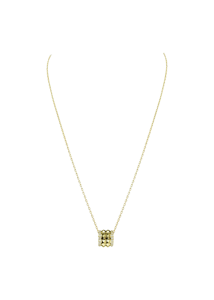 Купить Колье RF Studs Желтое золото – премиальные ZhannaKanGroup