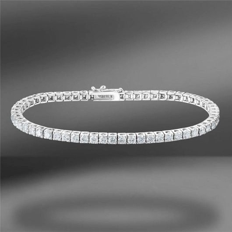 Купить Браслет Crivelli Tennis CRV Белое золото – премиальные браслеты ZhannaKanGroup
