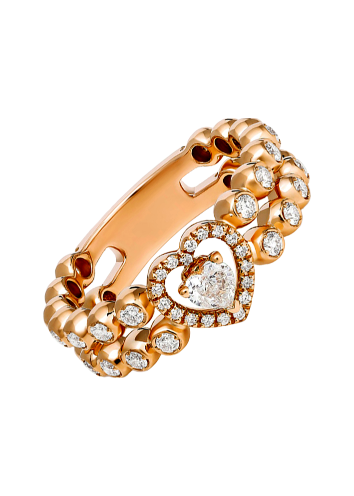 Купить Кольцо Casato Boutique Розовое золото – премиальные кольца ZhannaKanGroup