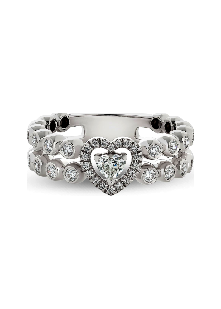 Купить Кольцо Casato Boutique Белое золото – премиальные кольца ZhannaKanGroup