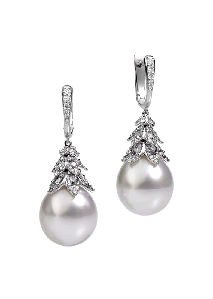 Купить Constella Серьги Utopia Stardust Белое золото – премиальные ZhannaKanGroup