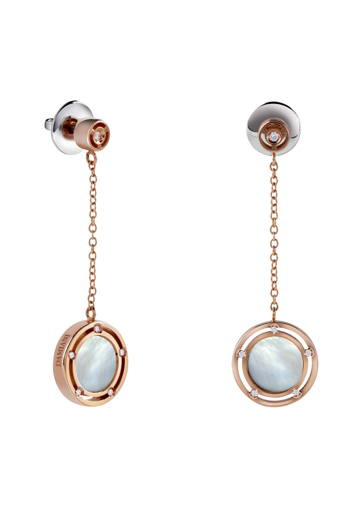Купить Серьги Damiani D.Side Розовое золото – премиальные ZhannaKanGroup