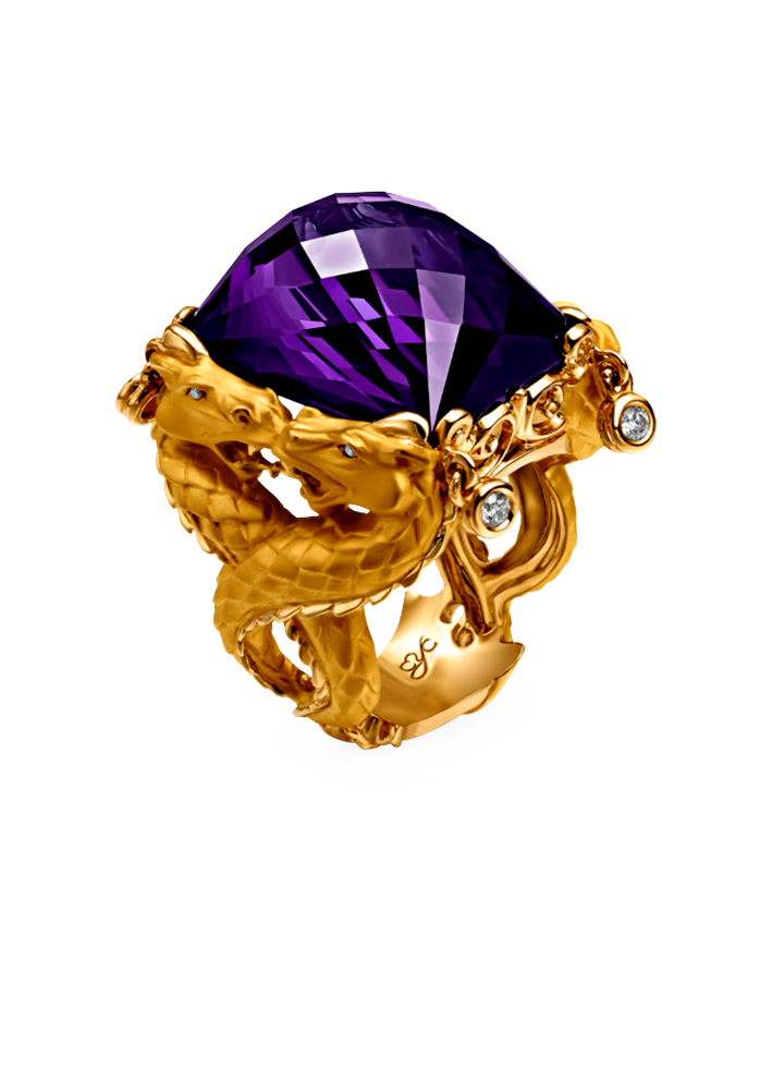 Купить Кольцо CarreraYCarrera Nankin Желтое золото – премиальные кольца ZhannaKanGroup