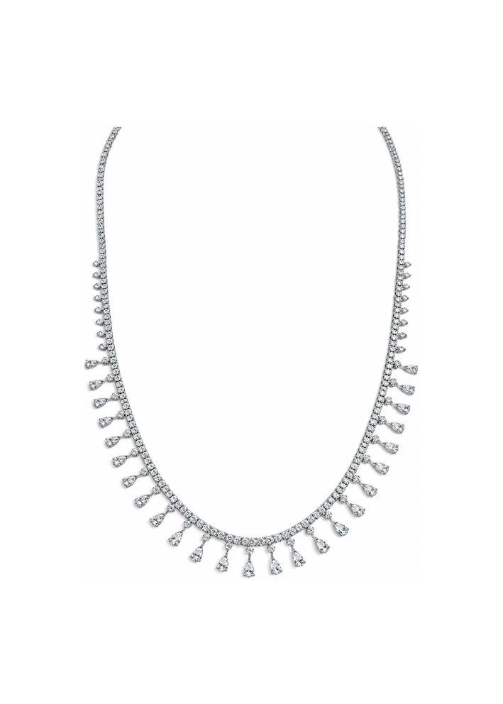 Buy Necklace RF Alma White Gold – premium necklaces by ZhannaKanGroup