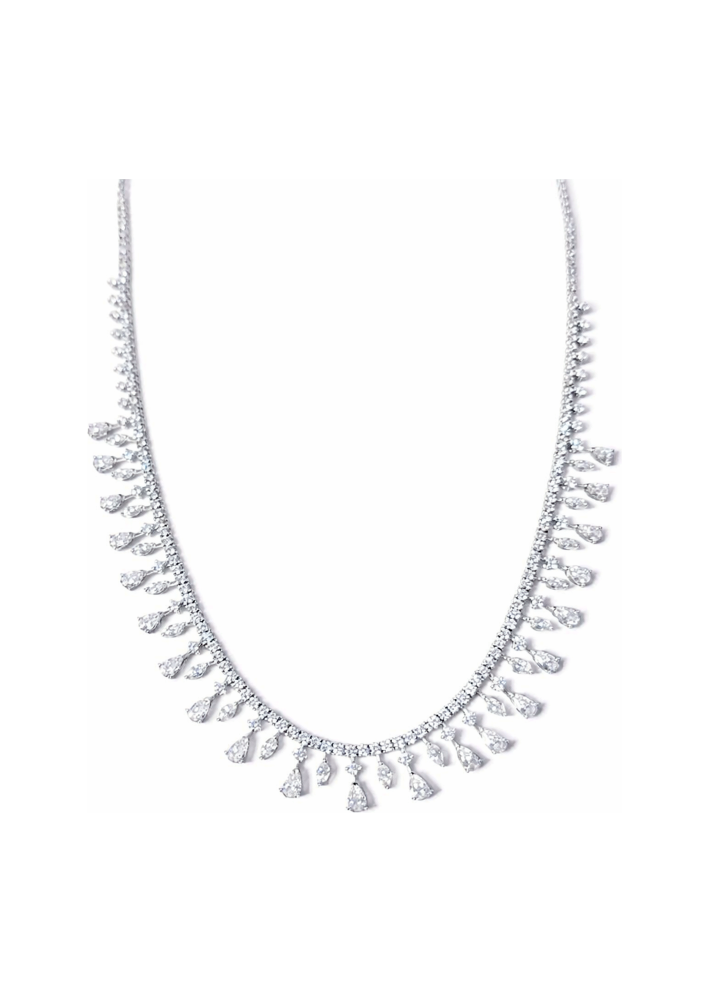 Купить Колье RF Alma Белое золото – премиальные ZhannaKanGroup