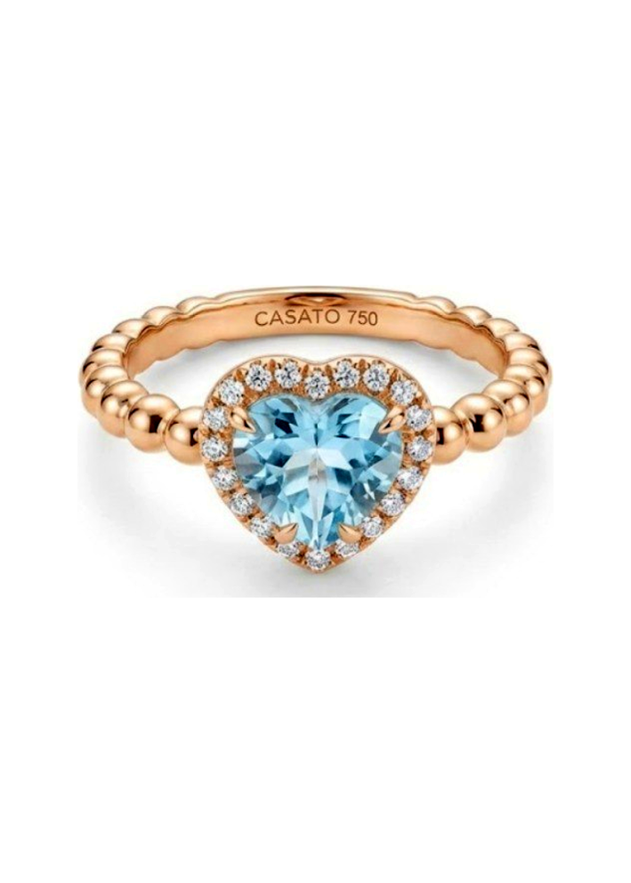 Купить Кольцо Casato Boutique Paris Розовое золото – премиальные кольца ZhannaKanGroup