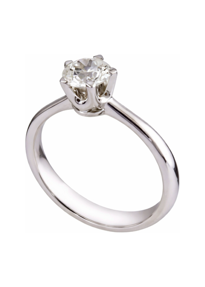 Купить Кольцо AMIN Soliter Белое золото – премиальные кольца ZhannaKanGroup