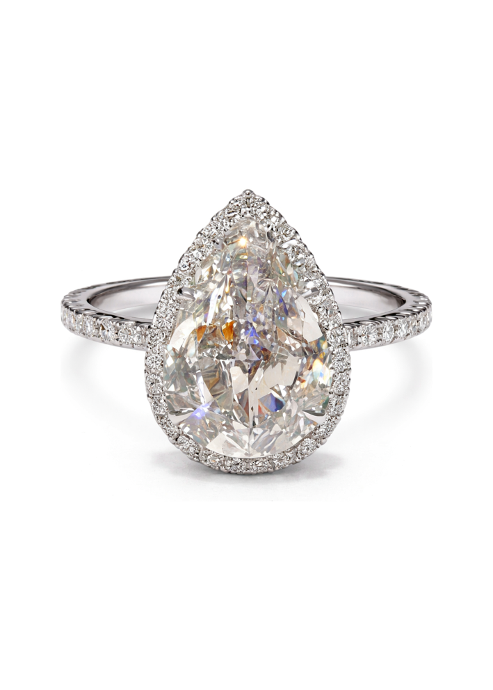 Купить Кольцо PremiumGem Solitaire PG Белое золото – премиальные кольца ZhannaKanGroup