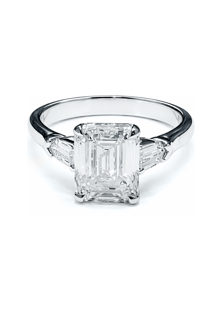 Купить Кольцо PremiumGem Solitaire PG Белое золото – премиальные кольца ZhannaKanGroup