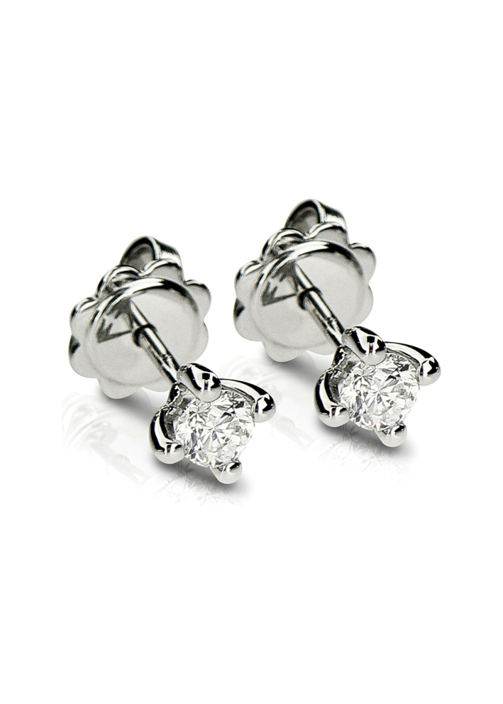 Купить Серьги AMIN Soliter Белое золото – премиальные ZhannaKanGroup