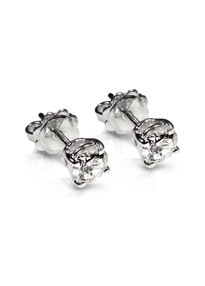 Купить Серьги AMIN Soliter Белое золото – премиальные ZhannaKanGroup