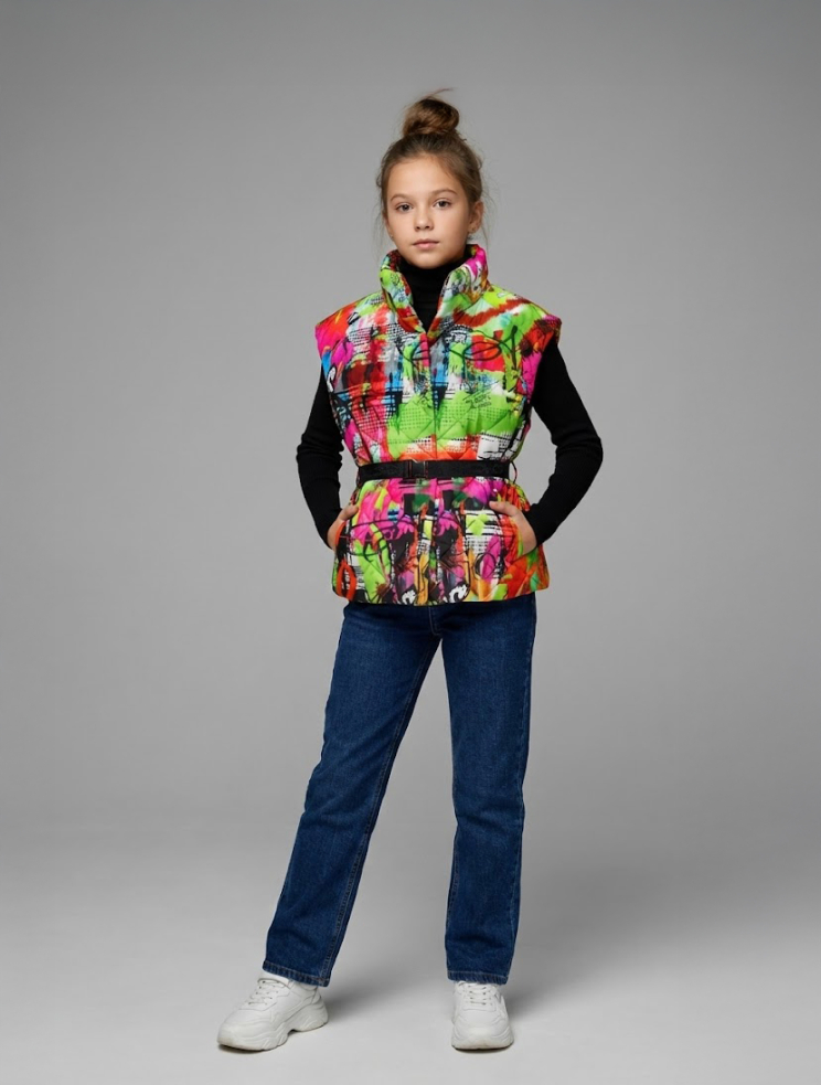 Купить Жилет Zardozi Velvet Плащевка – премиальные топы ZhannaKanGroup