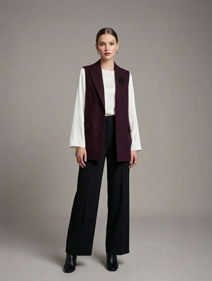 Купить Жилет Zardozi Casual – премиальные топы ZhannaKanGroup