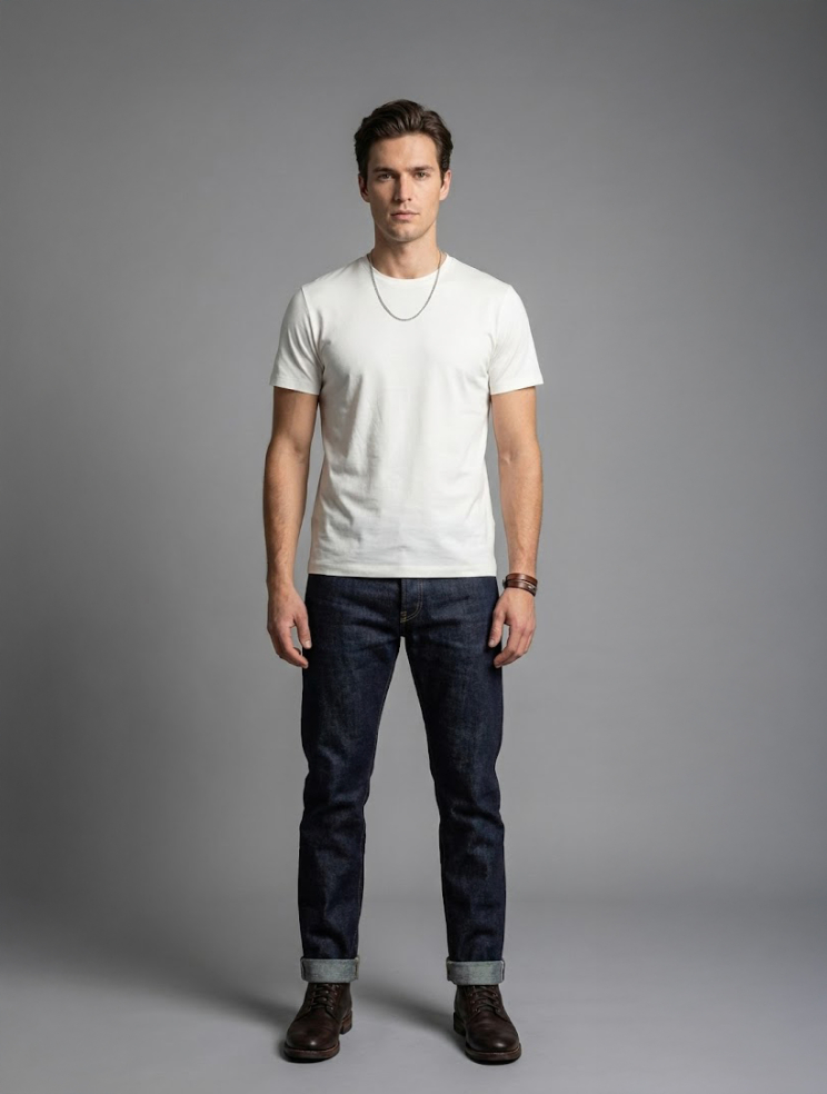 Купить Футболка ZardoziMan Casual Z Трикотаж – премиальные топы ZhannaKanGroup