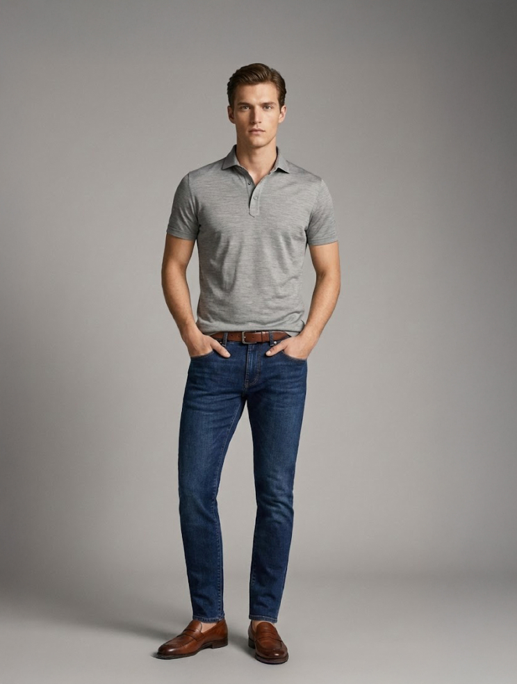 Купить Поло ZardoziMan Casual Z Трикотаж – премиальные футболки ZhannaKanGroup