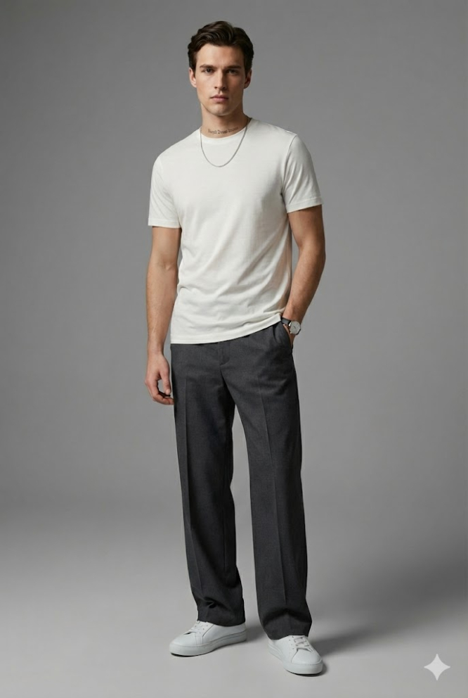 Купить ZARDOZI Футболка ZardoziMan Casual Z Трикотаж Белый XL – премиальные футболки ZhannaKanGroup