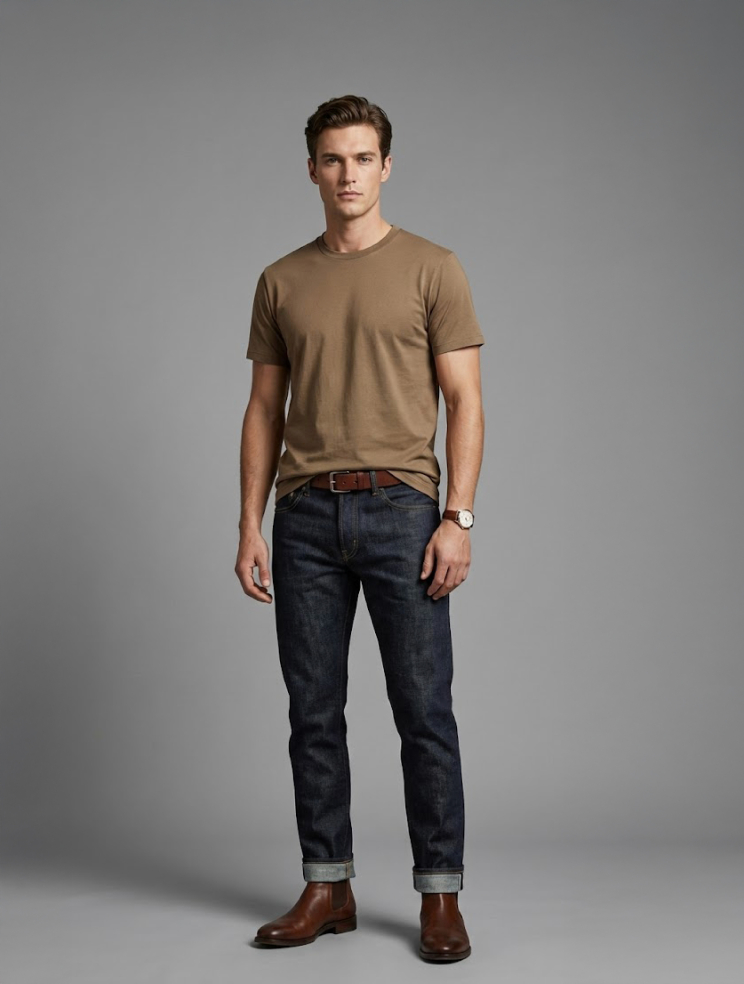 Купить Футболка ZardoziMan Casual Z Трикотаж – премиальные футболки ZhannaKanGroup