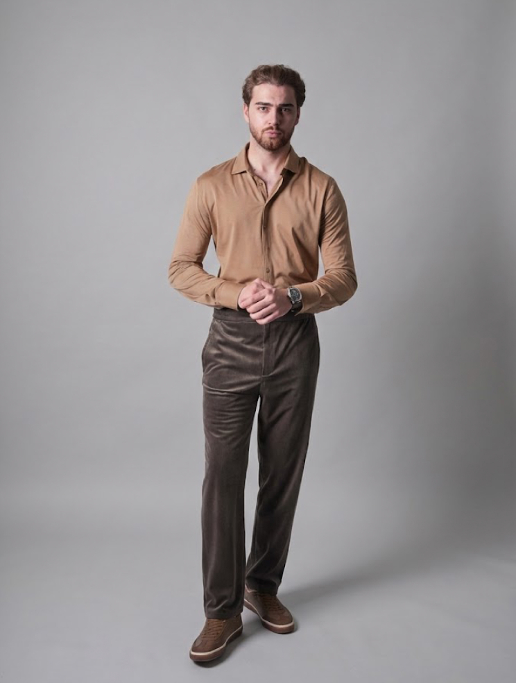 Купить Рубашка ZardoziMan Casual Z Шелк – премиальные рубашки ZhannaKanGroup