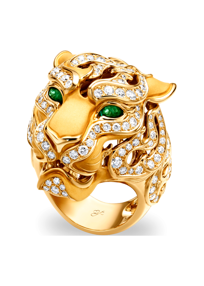 Купить Кольцо CarreraYCarrera Carisma Желтое золото – премиальные кольца ZhannaKanGroup