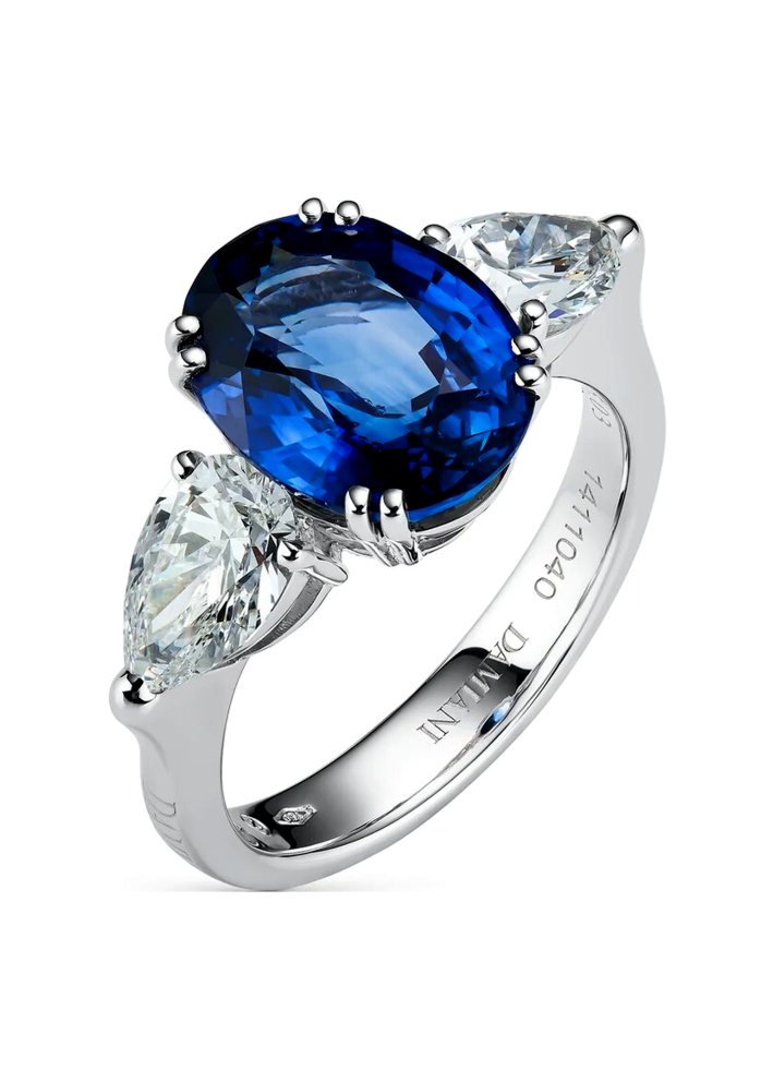 Купить Кольцо Damiani Special classic Белое золото – премиальные кольца ZhannaKanGroup