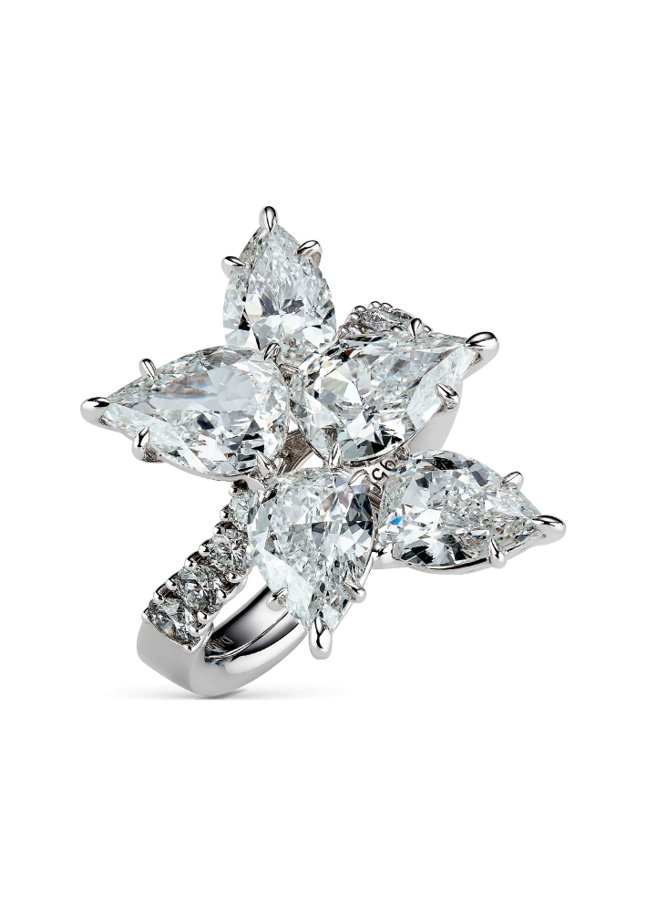 Купить Кольцо Damiani Absolute Платина – премиальные кольца ZhannaKanGroup