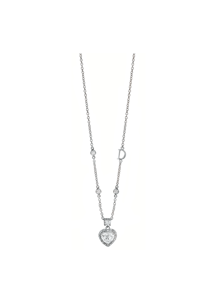 Купить Колье Damiani Minou full pavè Белое золото – премиальные ZhannaKanGroup