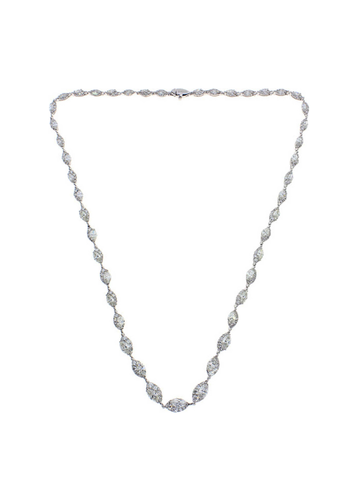 Купить Колье Damiani Emozioni d Белое золото – премиальные ZhannaKanGroup