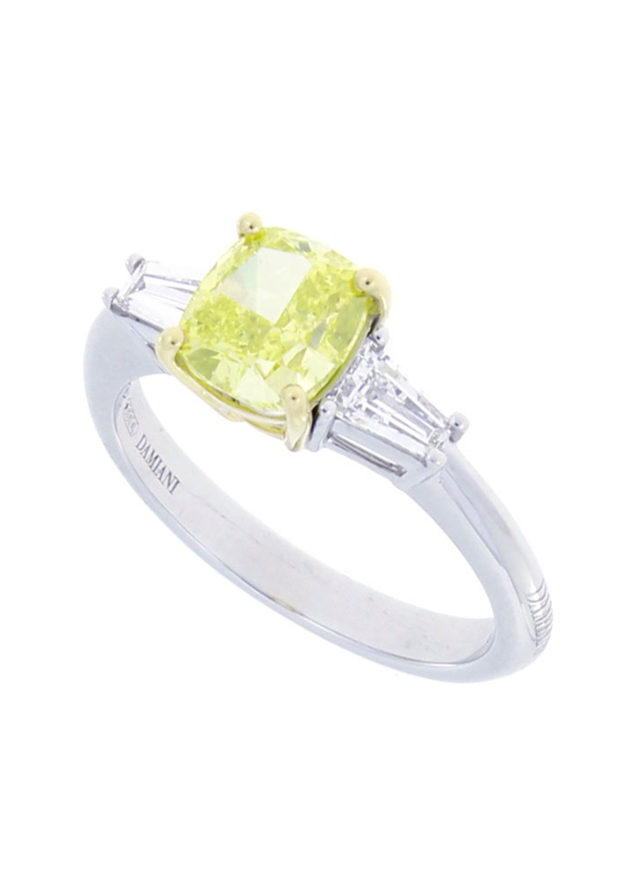 Купить Кольцо Damiani Special classic Белое золото – премиальные кольца ZhannaKanGroup