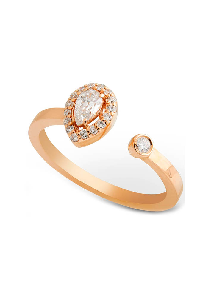 Купить Кольцо RF Myriad Розовое золото – премиальные кольца ZhannaKanGroup