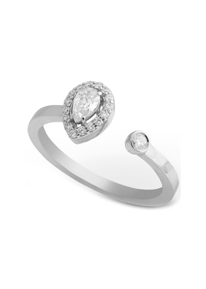 Купить Кольцо RF Myriad Белое золото – премиальные кольца ZhannaKanGroup