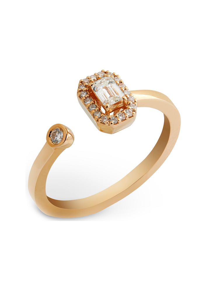 Купить Кольцо RF Myriad Розовое золото – премиальные кольца ZhannaKanGroup