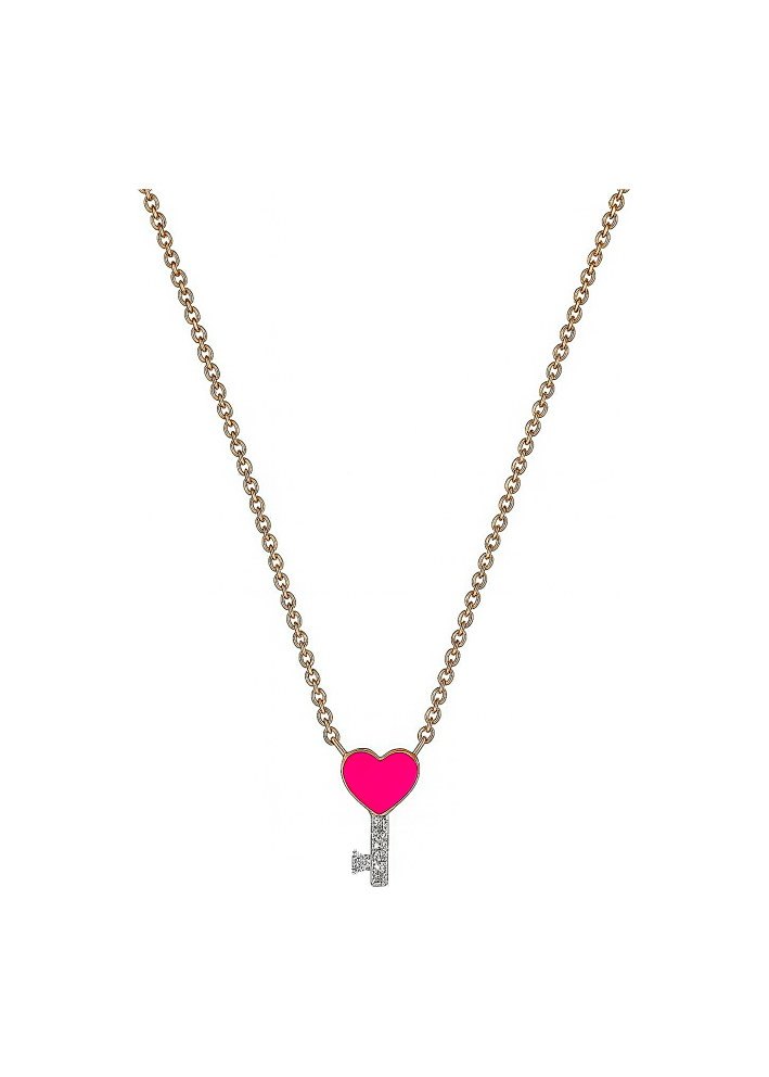 Купить Колье Aspire Kids As Розовое золото – премиальные ZhannaKanGroup