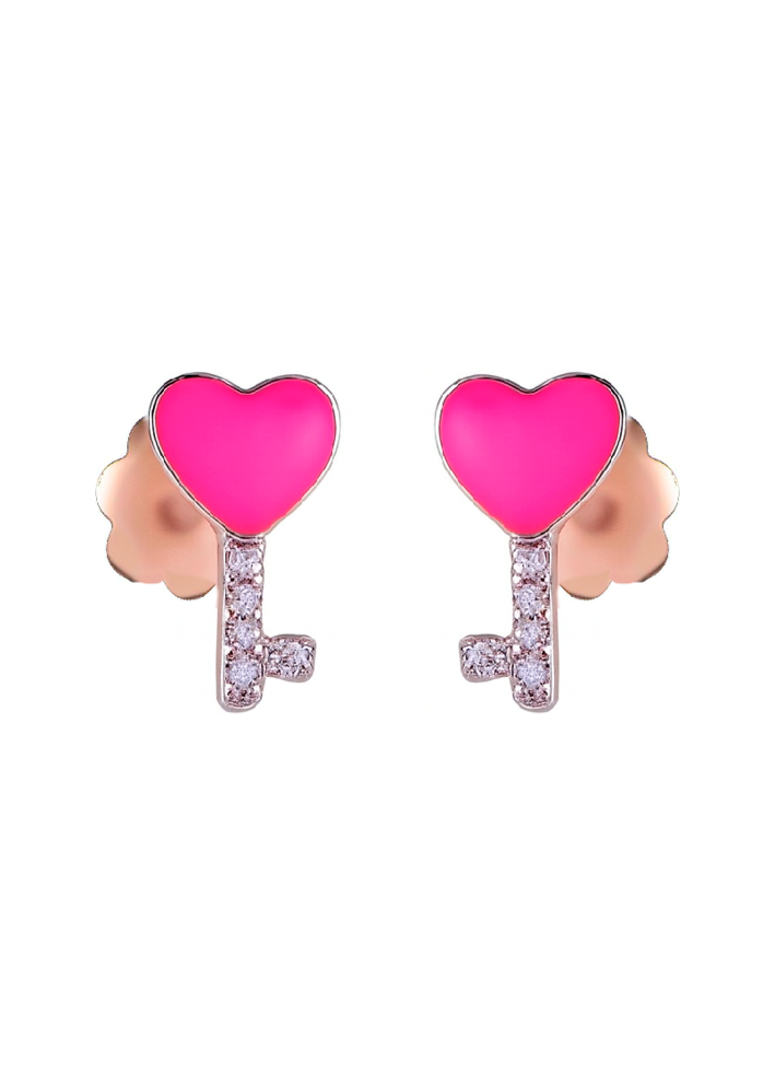 Купить Серьги Aspire Kids As Розовое золото – премиальные ZhannaKanGroup