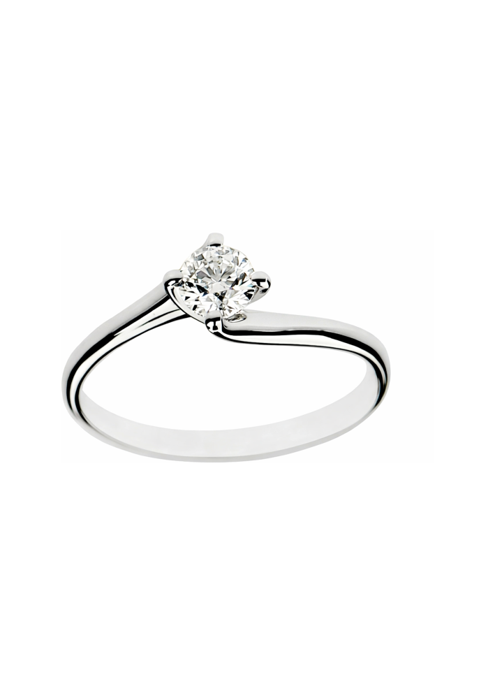 Купить Кольцо AMIN Soliter Белое золото – премиальные кольца ZhannaKanGroup